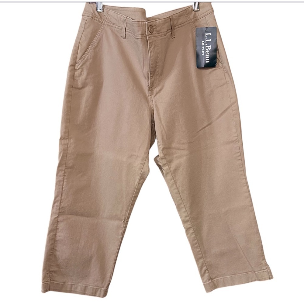 NWT L.L. Bean Woman’s Khaki Chinos